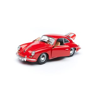 Автомодель - PORSCHE 356B (1961) (червоний, 1:24)