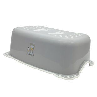 Детская подножка Maltex Zebra серый/белый