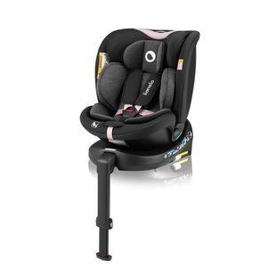 Детское автокресло Lionelo NAVY I-size BLACK PINK