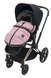 Зимний теплый конверт (футмуф) в коляску Bair Cocon mini (Баир Кокон мини) dusty pink розовый