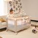 Кровать-манеж Kinderkraft Leody Up Grey (KCLEODUPGRY0000)
