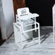 Деревянный стульчик-трансформер для кормления OMMI Color белый