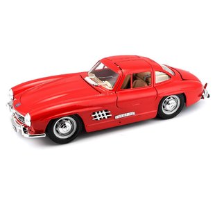 Автомодель - MERCEDES-BENZ 300 SL (1954) ( червоний, 1:24)