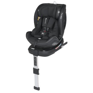 Автокресло El Camino i-BASE  ME 1109 Jet Black 360º ISOFIX