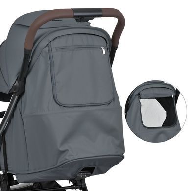 Прогулянкова коляска El Camino Amber ME 1227 Magnet Gray (Ель Каміно Амбер)