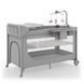 Кровать-манеж з пеленатором Kinderkraft Leody Up Grey (KCLEODUPGRY00AC)
