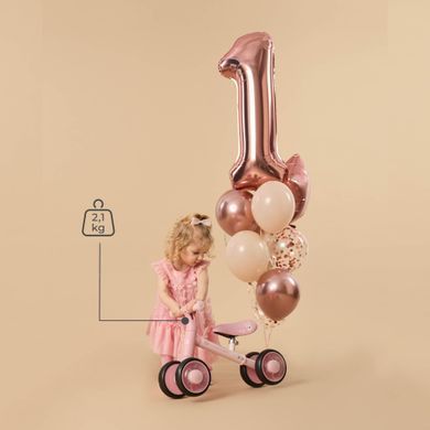 Каталка-біговел Kinderkraft Cutie Flash Beige (KRCUFL00BEG0000)