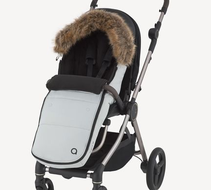 Зимовий конверт-трансформер для коляски Anex HUG 6+ R/A FH02, Light gray