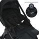 Коляска детская 2в1 ME 1126 GENESIS Jet Black