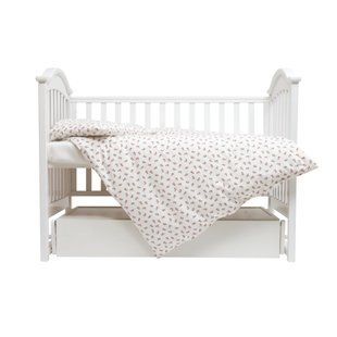 Детское сменное постельное белье 3 эл Twins Comfort Soft (фланель) Flower