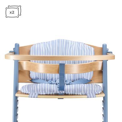 Стільчик для годування з подушкою Kinderkraft Enock Nordic Breeze (KHENOC00NOR0000)