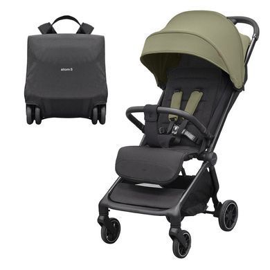 Прогулянкова коляска CARRELLO Atom S CRL-5526 Antique Green /1/ (Каррелло Атом С)