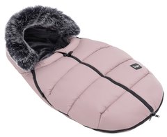 Зимний теплый конверт (футмуф) в коляску Bair Cocon mini soft pink розовый