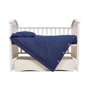 Сменная постель 3 элемента Twins Linen 3030-TL-09, синий