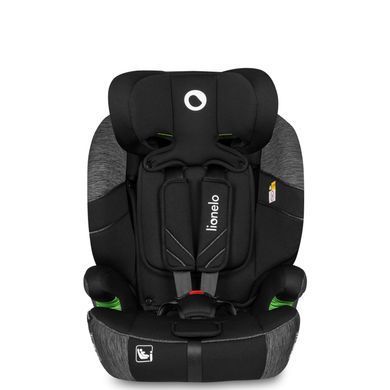 Дитяче автокрісло Lionelo LEVI ONE I-SIZE BLACK GREY