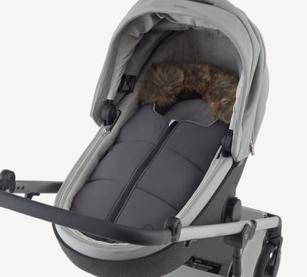 Зимовий конверт-трансформер для коляски Anex WOM 0+ R/A FW01, Dark gray