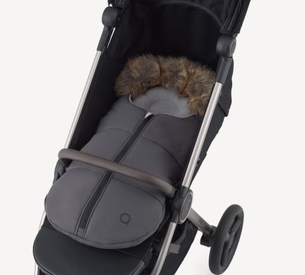 Зимовий конверт-трансформер для коляски Anex WOM 0+ R/A FW01, Dark gray