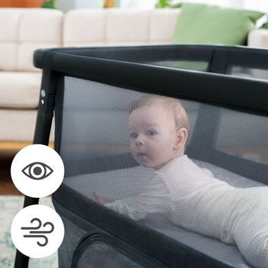 Кровать-манеж 4 в 1 Kinderkraft Sofi Plus Grey (KLSOFIPLGRY0000)