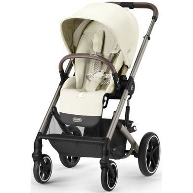 Коляска Cybex Balios S Lux Taupe 2 в 1 Seashell Beige (Сайбекс Баліос Ес Люкс Сейшел беж)
