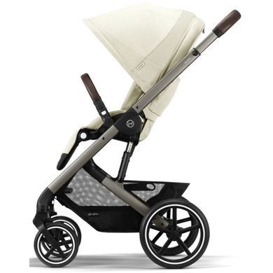 Коляска Cybex Balios S Lux Taupe 2 в 1 Seashell Beige (Сайбекс Баліос Ес Люкс Сейшел беж)
