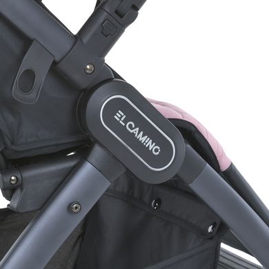 Прогулочная коляска El Camino Dynamic Pro модель 2024 (Эль Камино Динамик ПРО)  ME 1053-3 Pale Pink