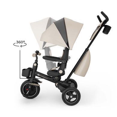 Трехколесный велосипед Kinderkraft Spinstep 2 Plus Beige (KRSPST02BEGPL00)