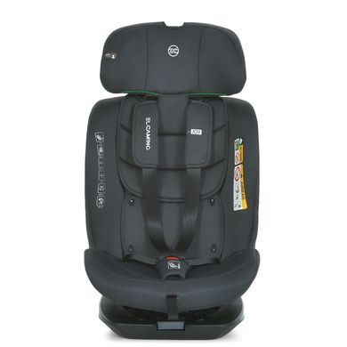 Детское автокресло El Camino (Эль Камино) i-JOY ME 1205 Antracite - i-Size, (40&ndash;150 см), ISOFIX 360&deg;, Top Tether, темно-серый