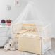 Бампер в детскую кроватку Twins Comfort 2051-C-014, Пушистые мишки желтые, желтый