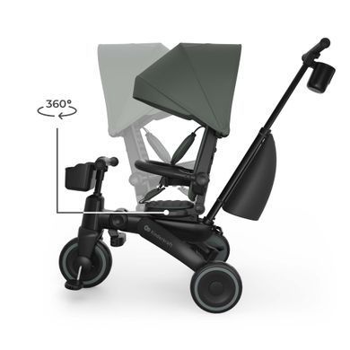 Триколісний велосипед Kinderkraft Jazz 3 Green (KRJAZZ03GRE0000)