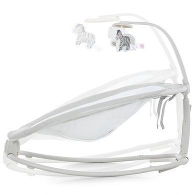 Заколисуючий центр-шезлонг Mastela 6607 Light Grey: з музикою та мобілем