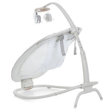 Заколисуючий центр-шезлонг Mastela 6607 Light Grey: з музикою та мобілем