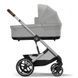 Коляска Cybex Balios S Lux Silver 2 в 1 Stone Grey (Сайбекс Баліос Ес Люкс Стоун Грей)